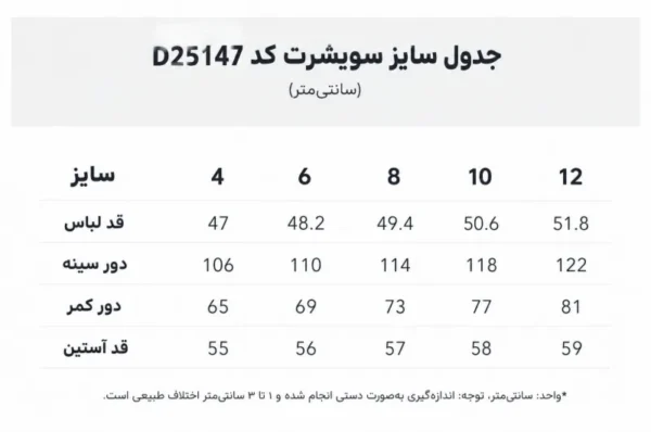 سویشرت زنانه D25147 - Image 5